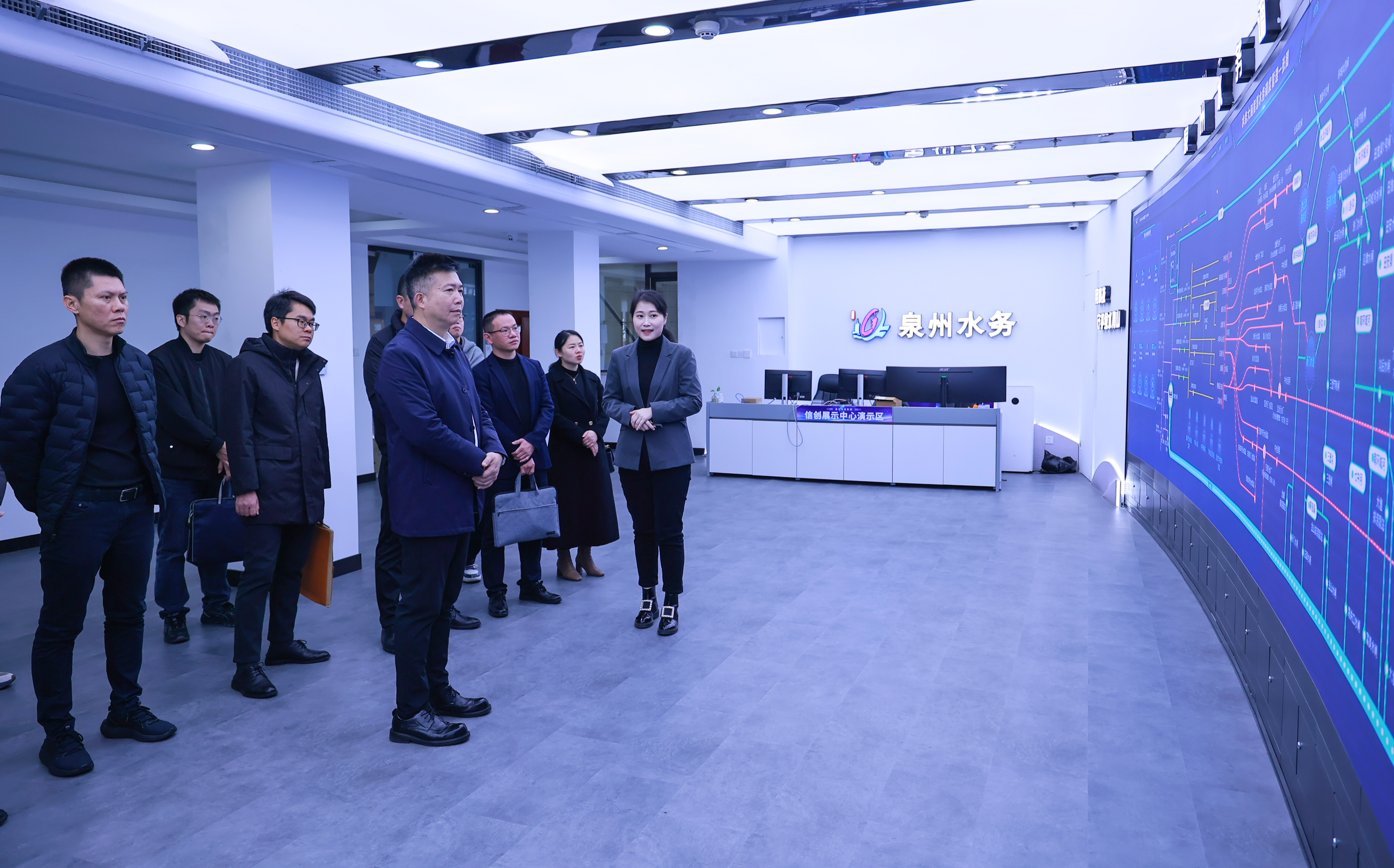 市博源国际公司赴泉州开展水利工程专项考察学习，，，，，，，助力上白石水利项目攻坚